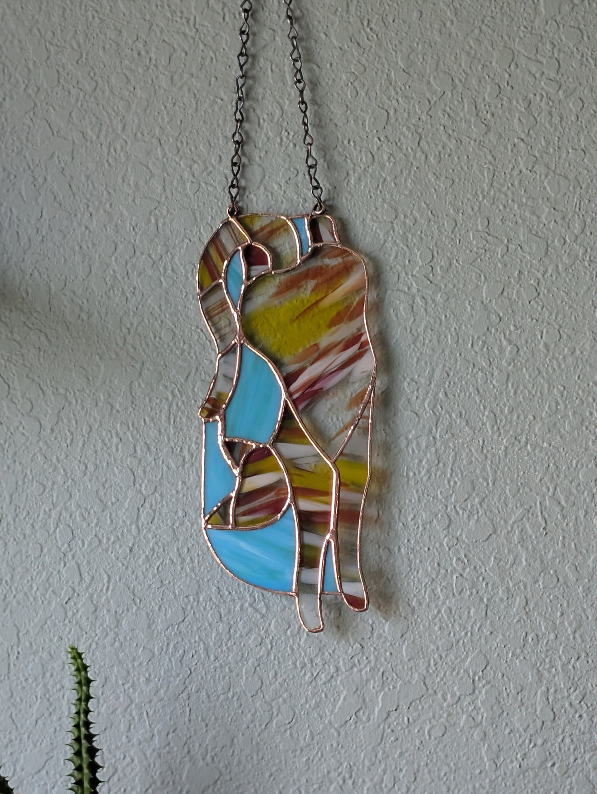 Striped Cat Suncatcher