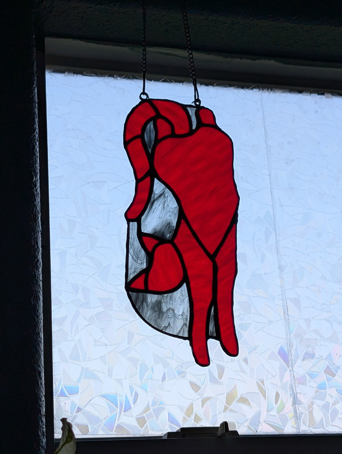 Gothic Cat Suncatcher