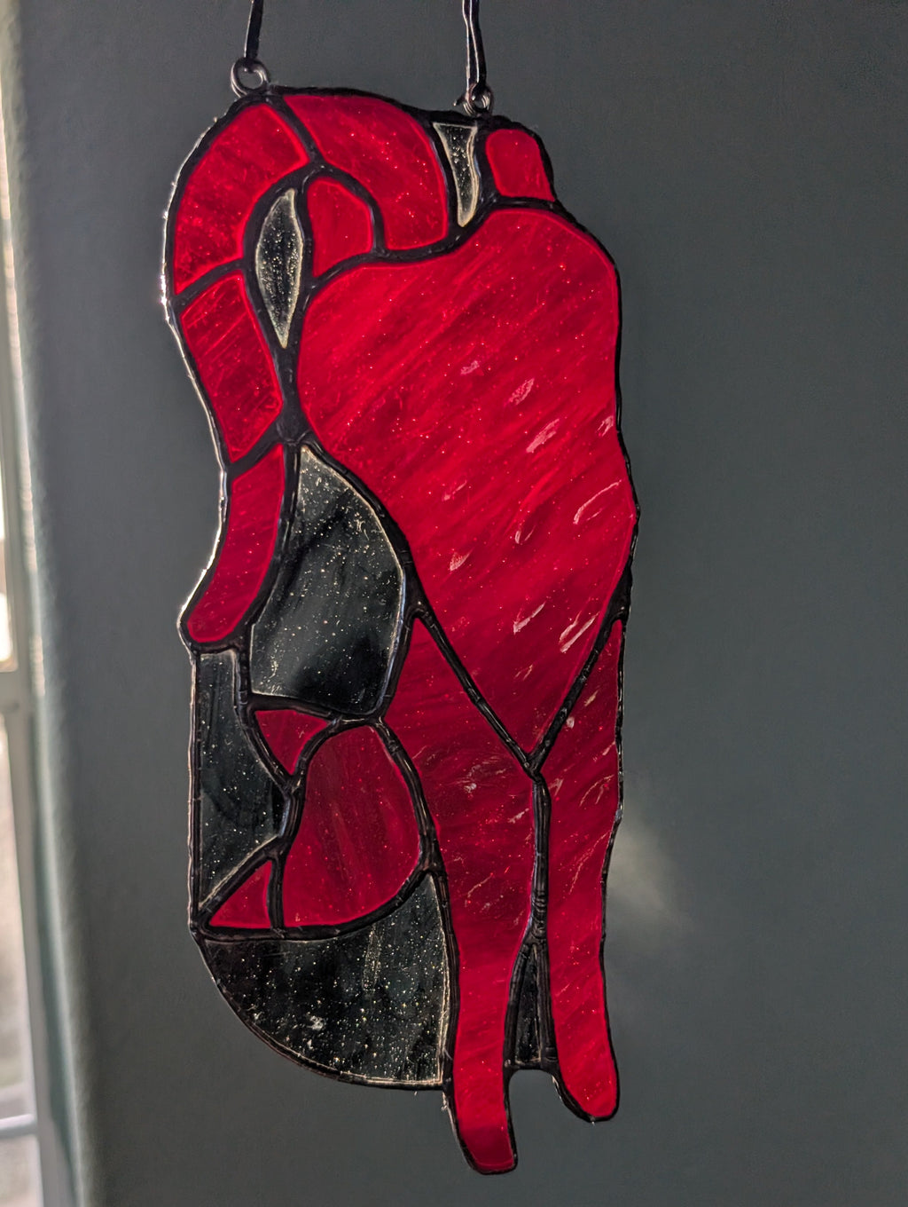 Gothic Cat Suncatcher