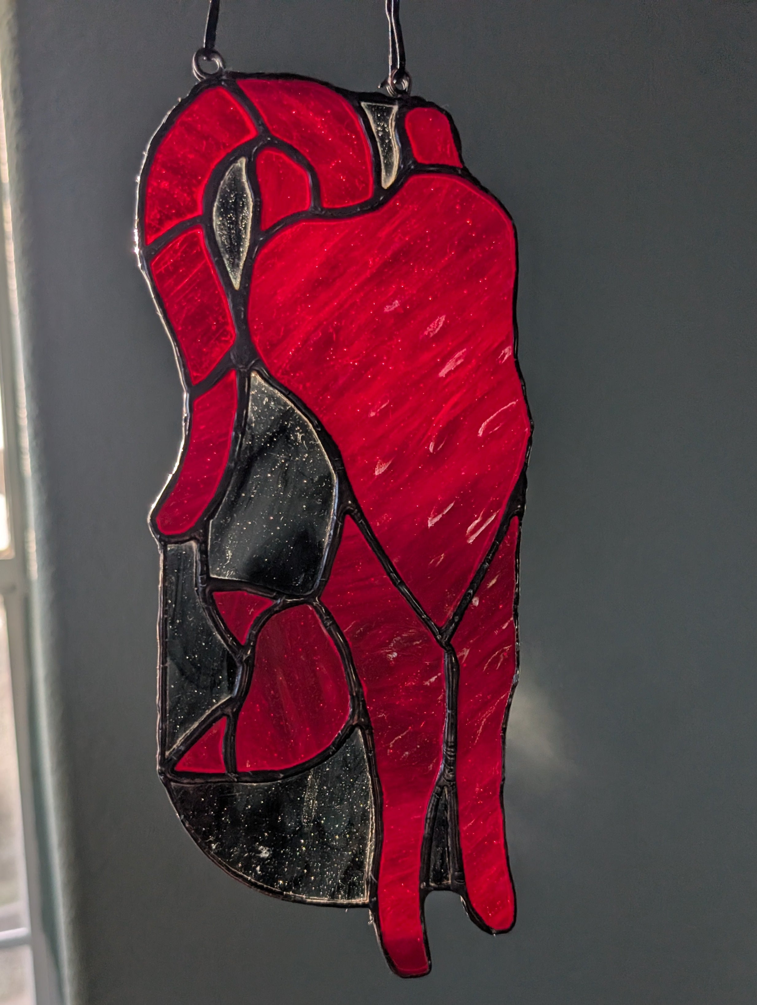 Gothic Cat Suncatcher