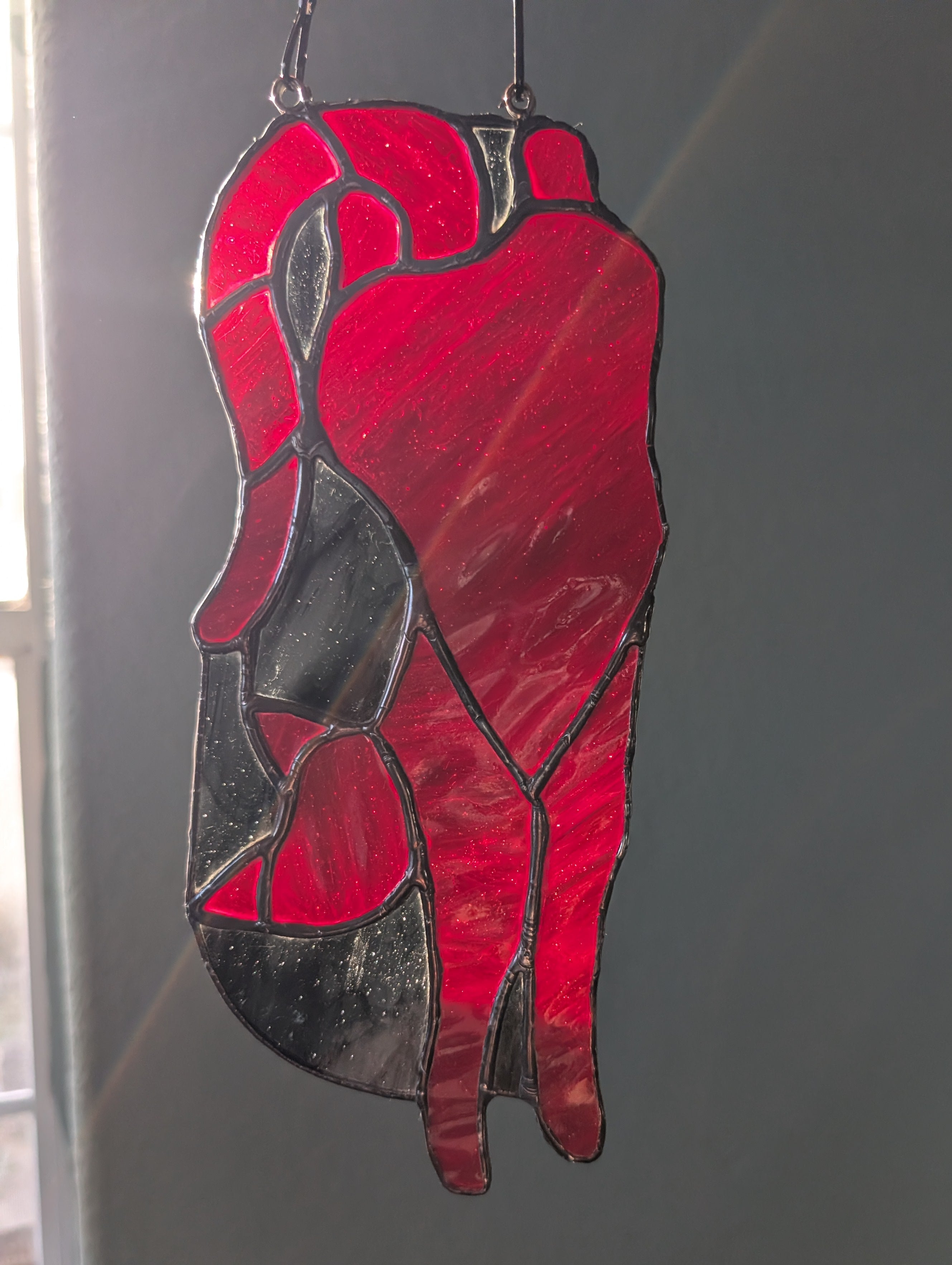 Gothic Cat Suncatcher