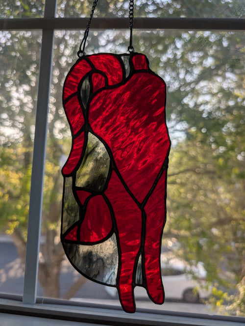 Gothic Cat Suncatcher