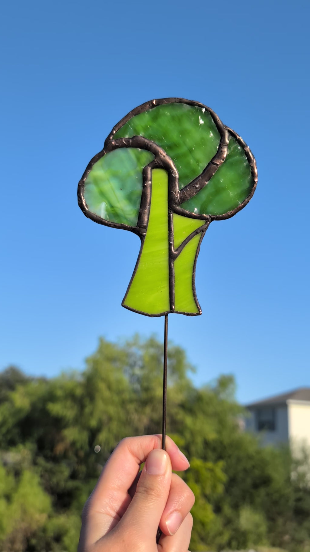 Broccoli Garden Stake